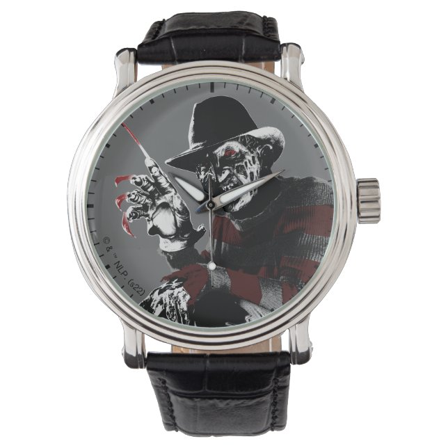 Freddy vs. Jason | Freddy Seeing Red Armbanduhr (Vorderseite)