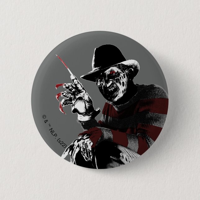 Freddy vs. Jason | Freddy Seeing Red Button (Vorderseite)