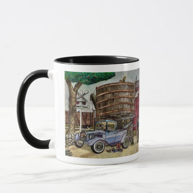 "Freddy's Jalopy" Possum Trot Mug (Gauche)