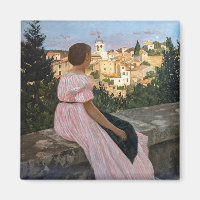Frederic Bazille - Das rosa Kleid