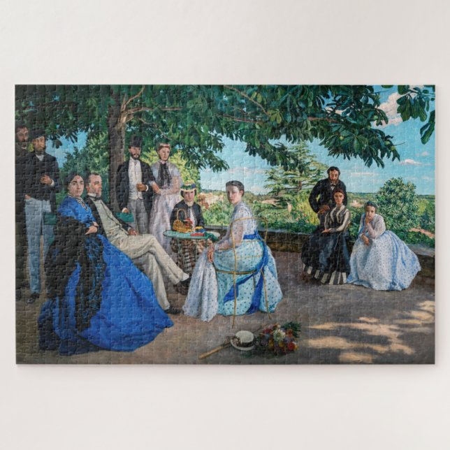 Frederic Bazille - The Family Wiedersehen (Horizontal)