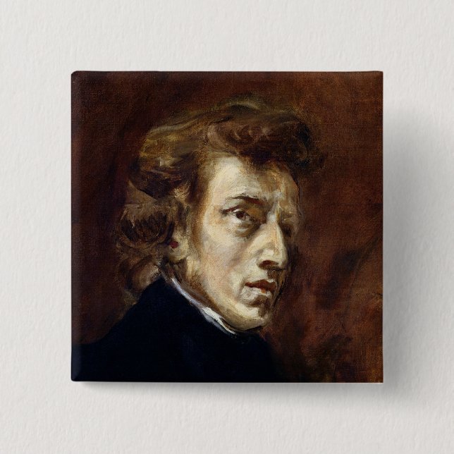 Frederic Chopin 1838 Button (Vorderseite)