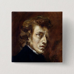 Frederic Chopin 1838 Button