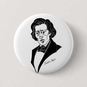 Frederic Chopin Button
