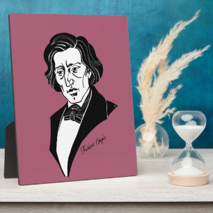 Frederic Chopin Fotoplatte