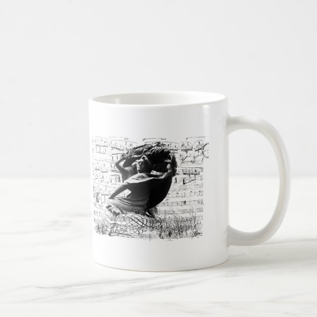Frederic Chopin Kaffeetasse (Rechts)