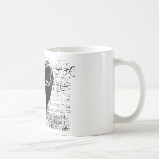 Frederic Chopin Kaffeetasse (Rechts)