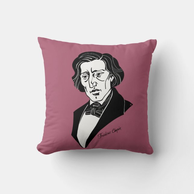 Frederic Chopin Kissen (Vorderseite)