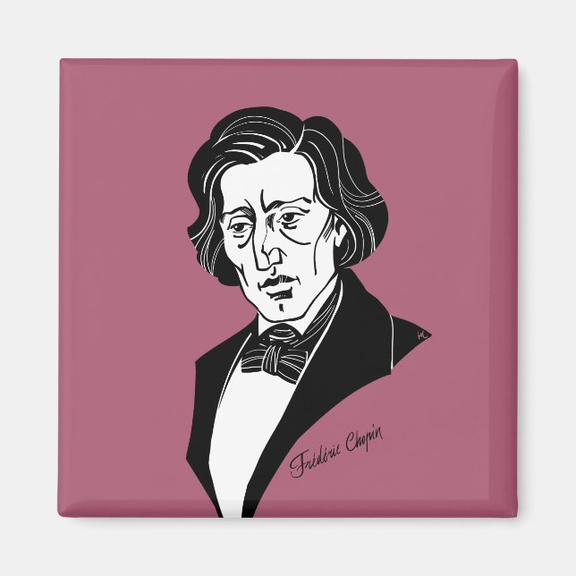 Frederic Chopin Magnet (Vorne)