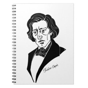 Frederic Chopin Notizblock