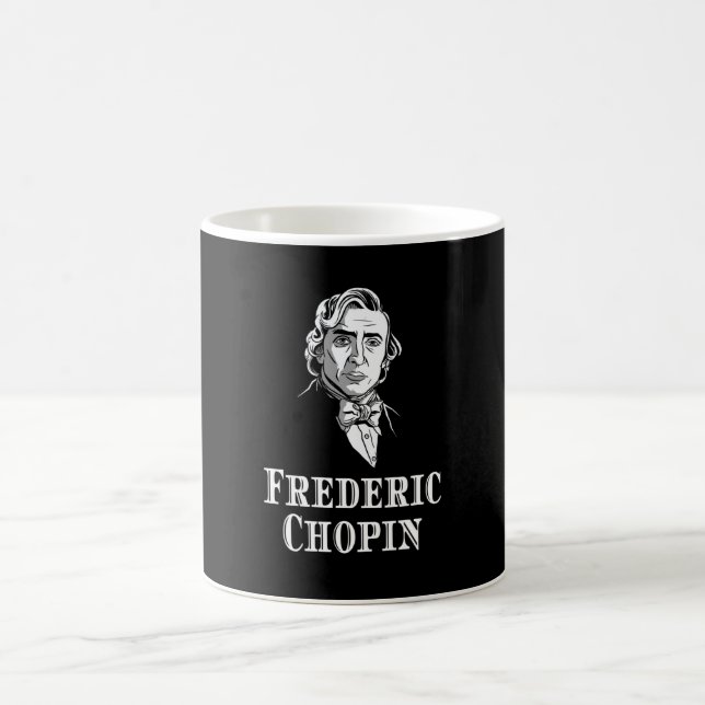 Frederic Chopin Portrait Kaffeetasse (Mittel)
