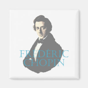 Frédéric Chopin-Portrait Magnet