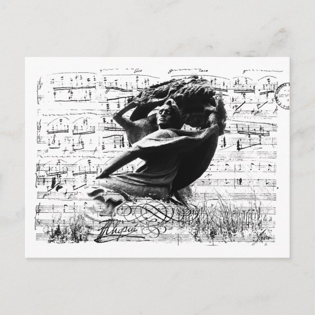 Frederic Chopin Postkarte (Vorderseite)