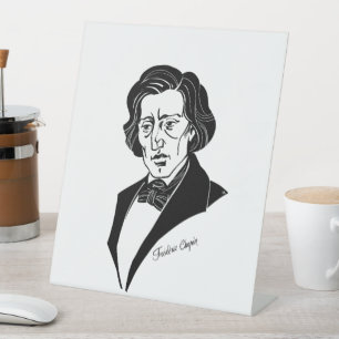 Frederic Chopin Sockelschild