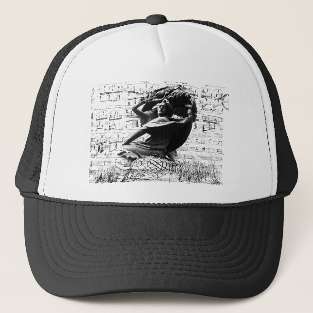 Frederic Chopin Truckerkappe (Vorderseite)