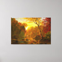 FREDERIC E. CHURCH - AUTUMN IN NORDAMERIKA 1856