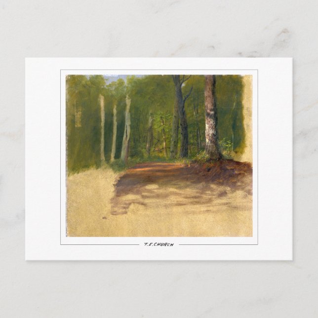 Frederic Edwin Church #388 - Fine Art Postkarte (Vorderseite)