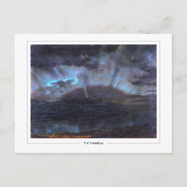 Frederic Edwin Church #392 - Fine Art Postkarte (Vorderseite)