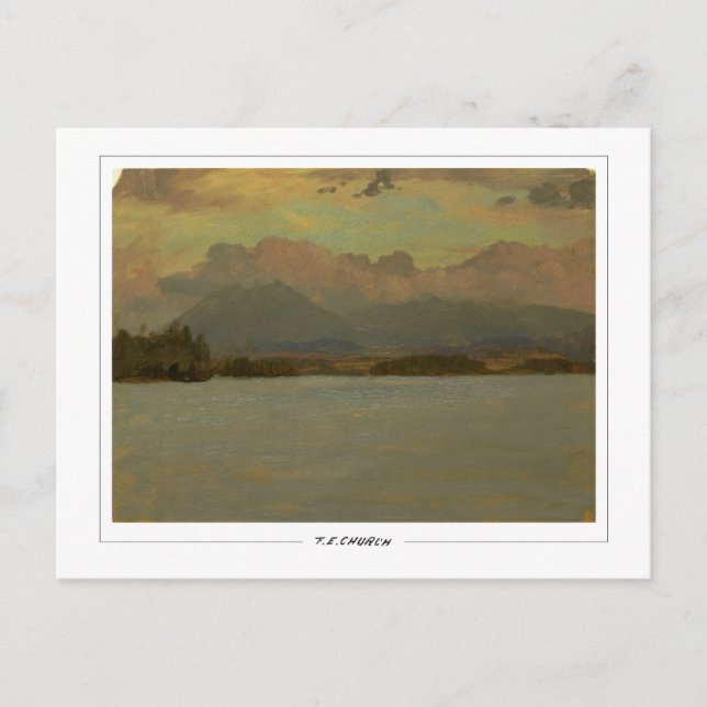 Frederic Edwin Church #396 - Fine Art Postkarte (Vorderseite)