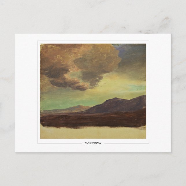 Frederic Edwin Church #477 - Fine Art Postkarte (Vorderseite)