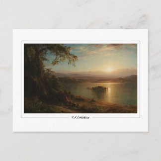 Frederic Edwin Church #538 - Feine Kunst Postkarte