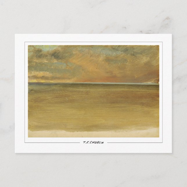 Frederic Edwin Church #572 - Fine Art Postkarte (Vorderseite)