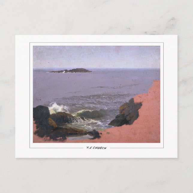 Frederic Edwin Church #692 - Fine Art Postkarte (Vorderseite)