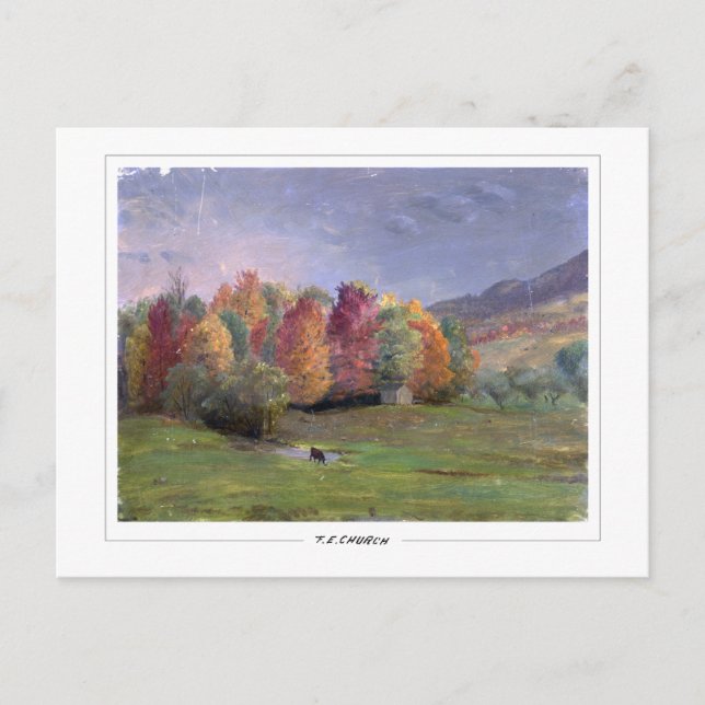 Frederic Edwin Church #694 - Fine Art Postkarte (Vorderseite)