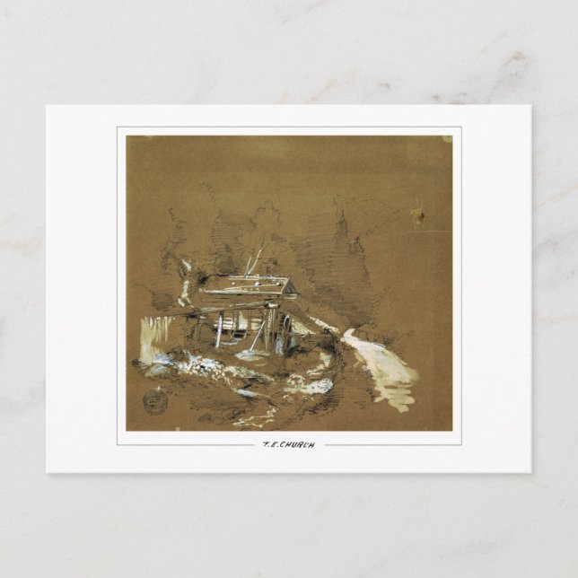 Frederic Edwin Church #715 - Fine Art Postkarte (Vorderseite)
