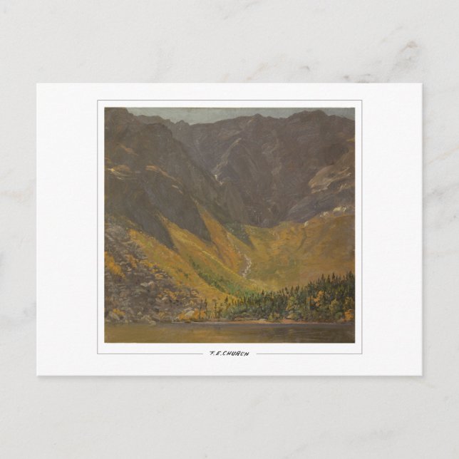 Frederic Edwin Church #732 - Fine Art Postkarte (Vorderseite)