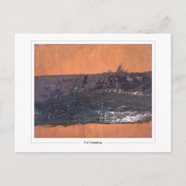 Frederic Edwin Church #76 - Fine Art Postkarte (Vorderseite)