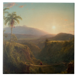 Frederic Edwin Church - American - Pichincha Fliese