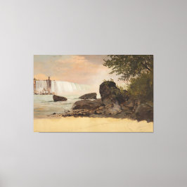 Frederic Edwin Church - Blick auf die kanadischen Leinwanddruck