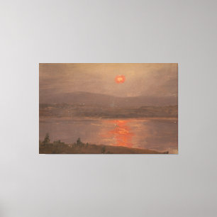 Frederic Edwin Church - Blick über den Hudson Leinwanddruck