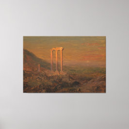 Frederic Edwin Church - Classical Ruins, Syria Leinwanddruck