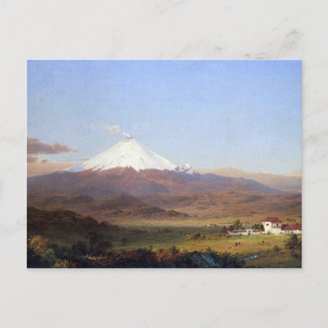 Frederic Edwin Church - Cotopaxi Ecuador Postkarte (Vorderseite)