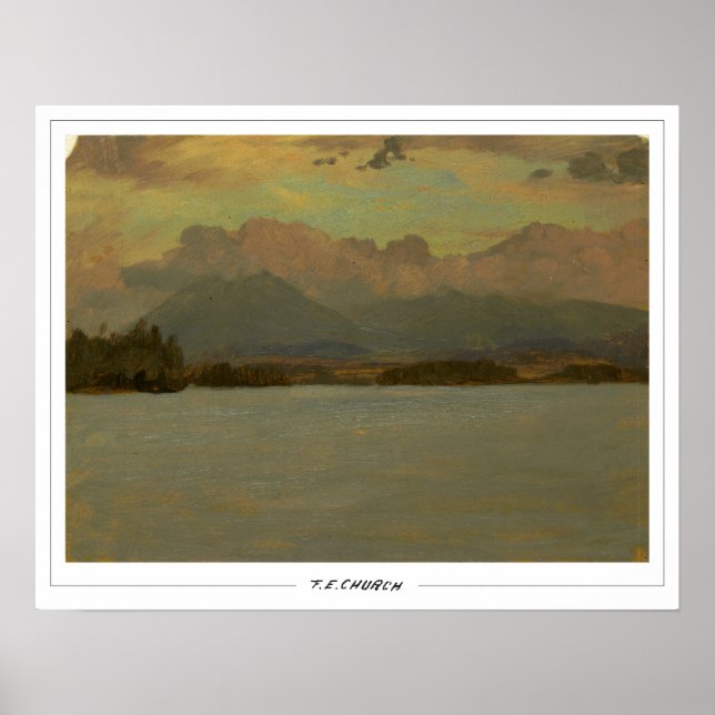 Frederic Edwin Church Fine Art #396 Poster (Vorne)