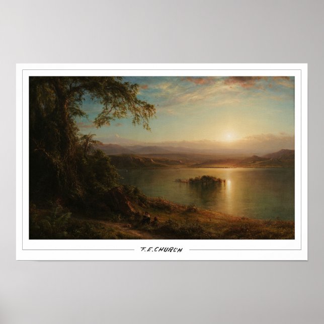 Frederic Edwin Church Fine Art #538 Poster (Vorne)