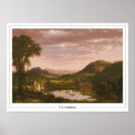 Frederic Edwin Church Fine Art #664 Poster