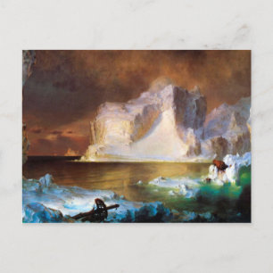 Frederic Edwin Church - Iceberg Postkarte