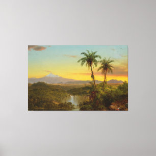 Frederic Edwin Church - Südamerikanische Landschaf Leinwanddruck