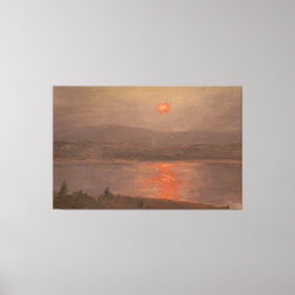 Frederic Edwin Church - View Across the Hudson Leinwanddruck