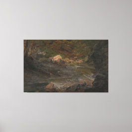 Frederic Edwin Church - Waldszene Leinwanddruck