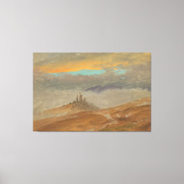 Frederic Edwin Church - Winterlandschaft, Blick au Leinwanddruck