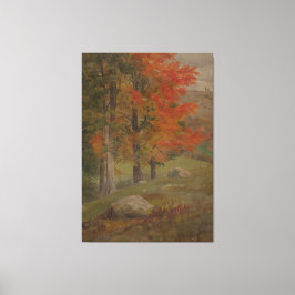 Frederic Edwin Church - Woodland Scene Leinwanddruck