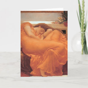 Frederic Leighton, der Juni flammt Karte