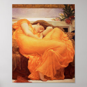 Frederic Leighton - Flaming June Poster