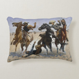 Frederic Remington - Hilfe für einen Kameraden Dekokissen