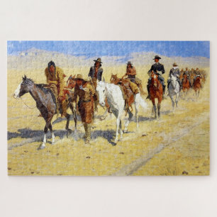 Frederic Remington Western Art „Pferdespuren“