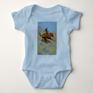 Frederic Remingtons Cowboy (1902) Baby Strampler